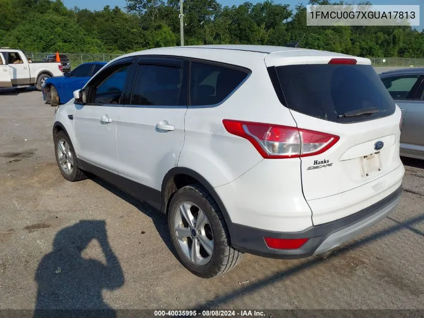 1FMCU0G7XGUA17813 2016 Ford Escape Se