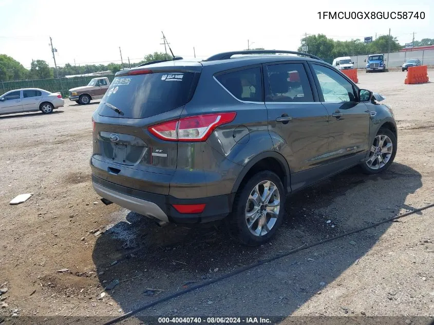 1FMCU0GX8GUC58740 2016 Ford Escape Se