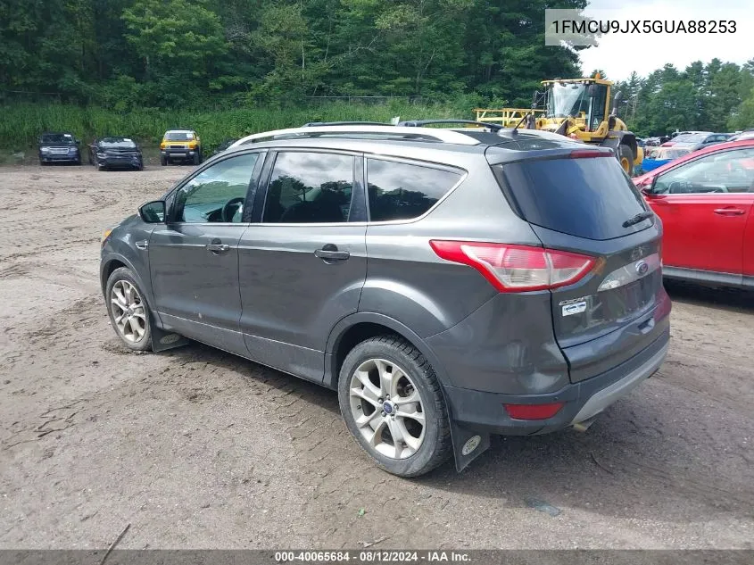 2016 Ford Escape Titanium VIN: 1FMCU9JX5GUA88253 Lot: 40065684