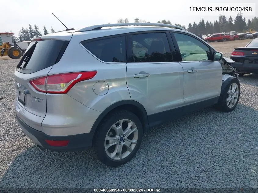 1FMCU9J93GUC00498 2016 Ford Escape Titanium