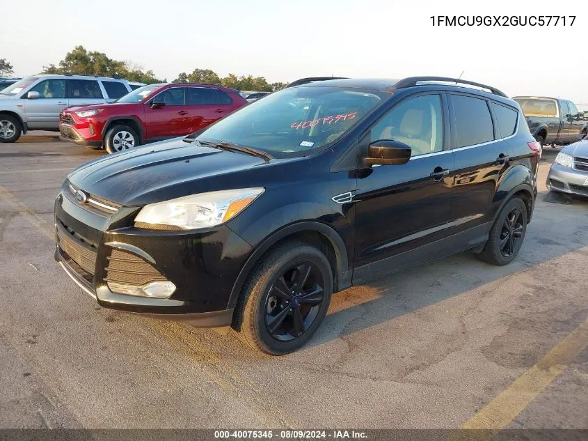 1FMCU9GX2GUC57717 2016 Ford Escape Se