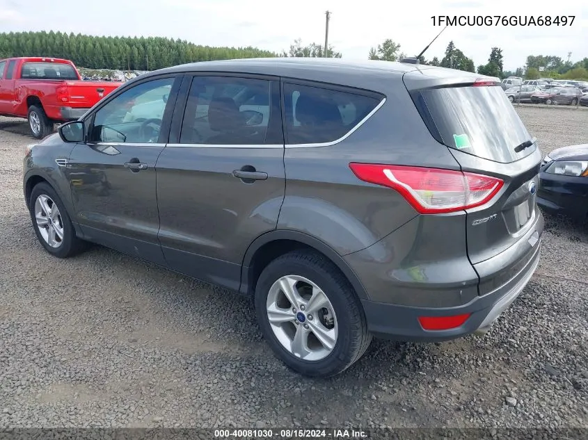 1FMCU0G76GUA68497 2016 Ford Escape Se