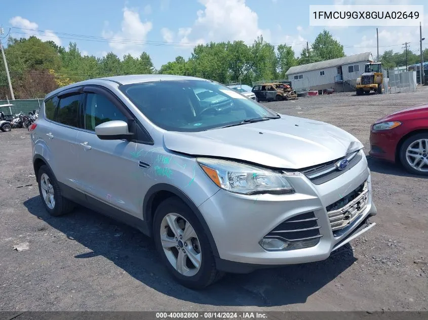 1FMCU9GX8GUA02649 2016 Ford Escape Se