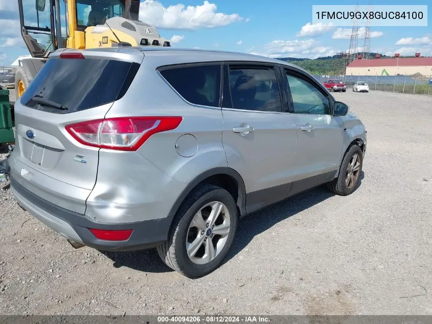 1FMCU9GX8GUC84100 2016 Ford Escape Se