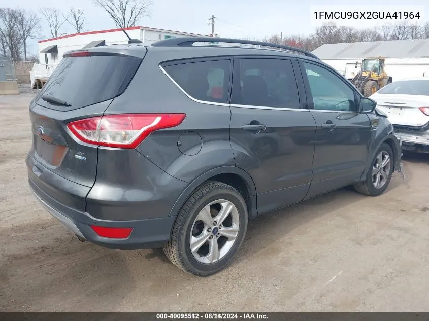 1FMCU9GX2GUA41964 2016 Ford Escape Se