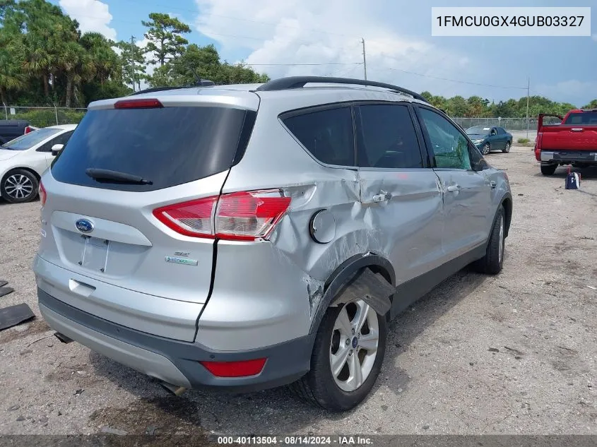 1FMCU0GX4GUB03327 2016 Ford Escape Se