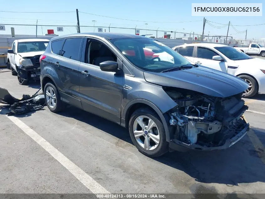 2016 Ford Escape Se VIN: 1FMCU0GX8GUC62156 Lot: 40124313