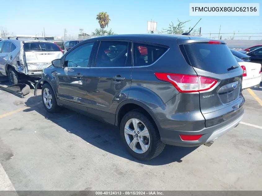 1FMCU0GX8GUC62156 2016 Ford Escape Se