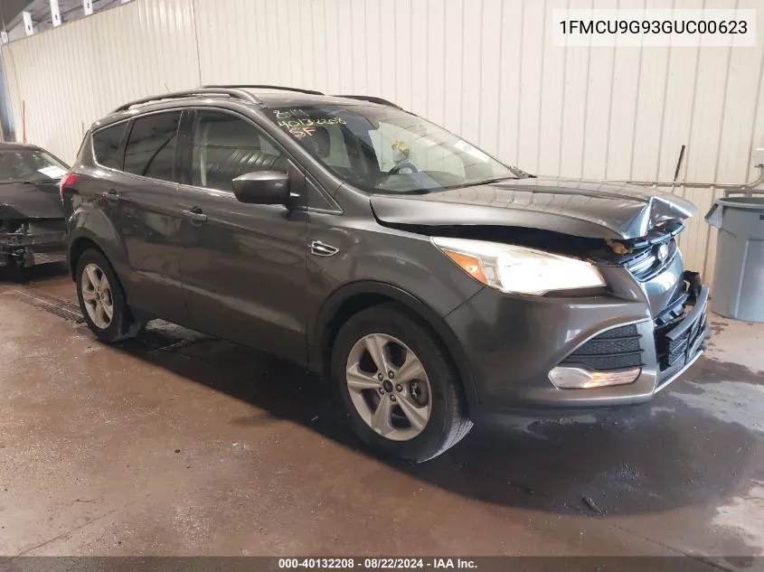 2016 Ford Escape Se VIN: 1FMCU9G93GUC00623 Lot: 40132208