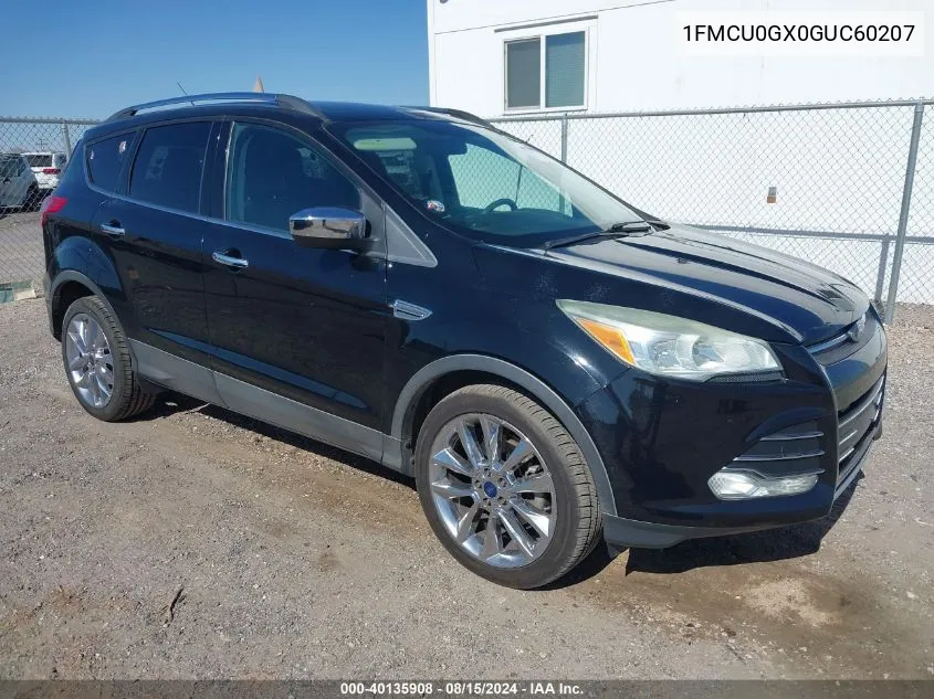 2016 Ford Escape Se VIN: 1FMCU0GX0GUC60207 Lot: 40135908