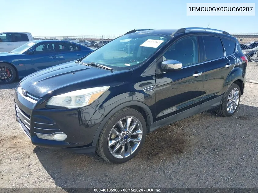 1FMCU0GX0GUC60207 2016 Ford Escape Se