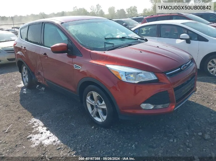 1FMCU0GX5GUB00842 2016 Ford Escape Se