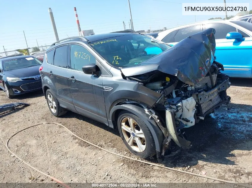 2016 Ford Escape Se VIN: 1FMCU9GX5GUC24730 Lot: 40172504