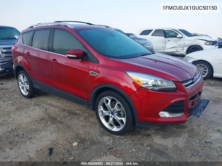 1FMCU0JX1GUC50150 2016 Ford Escape Titanium