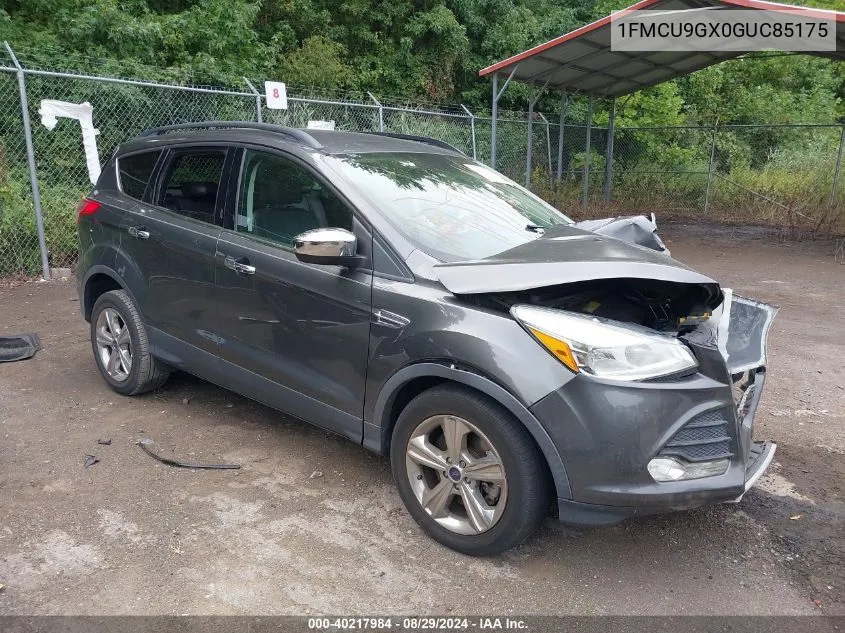 2016 Ford Escape Se VIN: 1FMCU9GX0GUC85175 Lot: 40217984