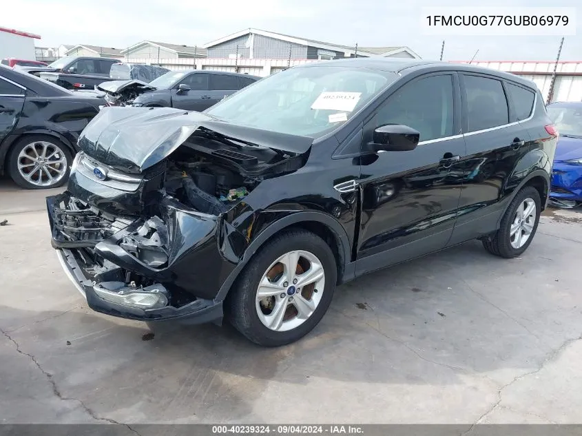 2016 Ford Escape Se VIN: 1FMCU0G77GUB06979 Lot: 40239324