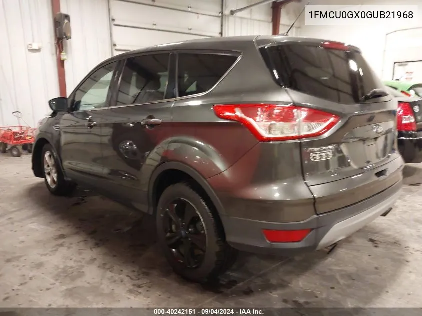 2016 Ford Escape Se VIN: 1FMCU0GX0GUB21968 Lot: 40242151