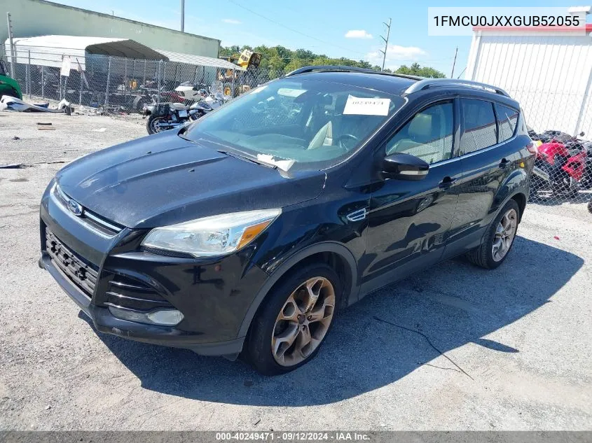 2016 Ford Escape Titanium VIN: 1FMCU0JXXGUB52055 Lot: 40249471