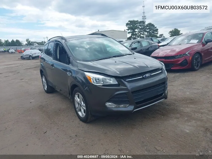 1FMCU0GX6GUB03572 2016 Ford Escape Se