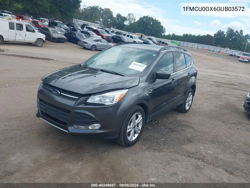 1FMCU0GX6GUB03572 2016 Ford Escape Se