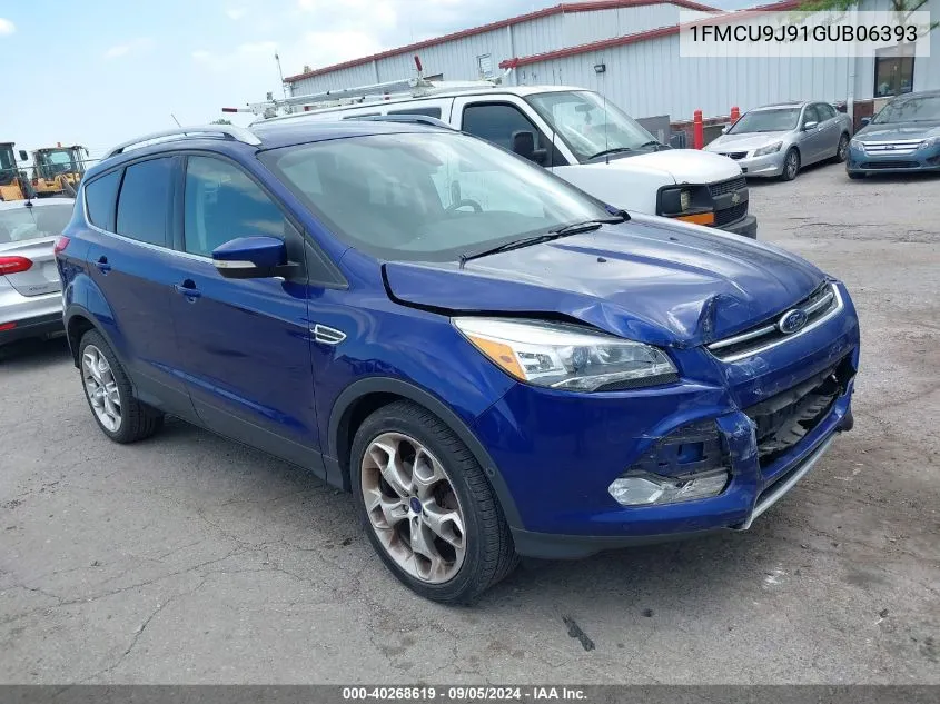 1FMCU9J91GUB06393 2016 Ford Escape Titanium