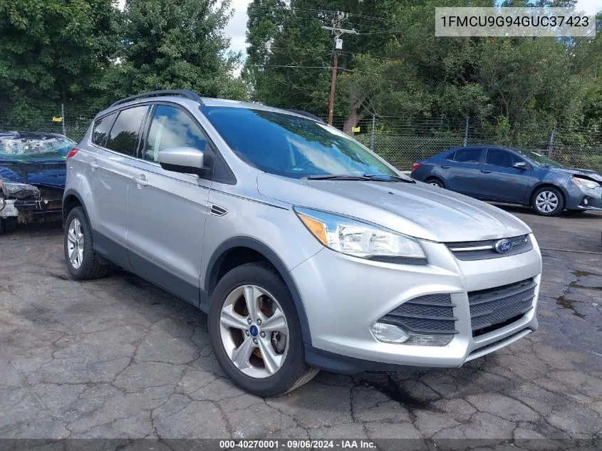 2016 Ford Escape Se VIN: 1FMCU9G94GUC37423 Lot: 40270001