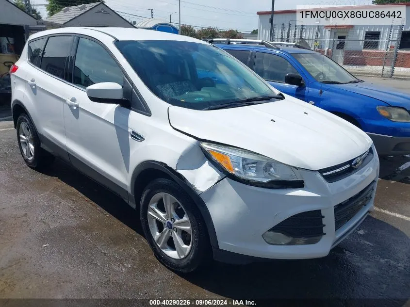 2016 Ford Escape Se VIN: 1FMCU0GX8GUC86442 Lot: 40290226