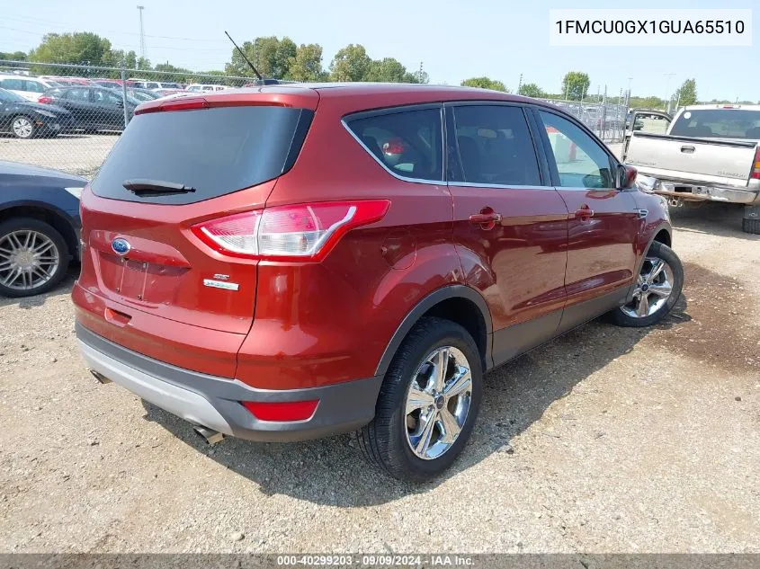 1FMCU0GX1GUA65510 2016 Ford Escape Se