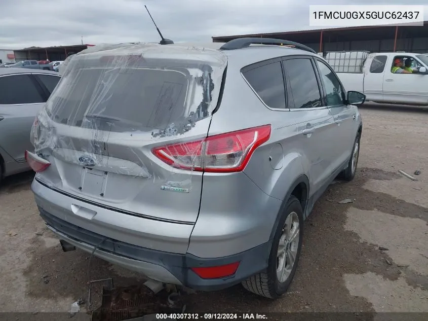 1FMCU0GX5GUC62437 2016 Ford Escape Se