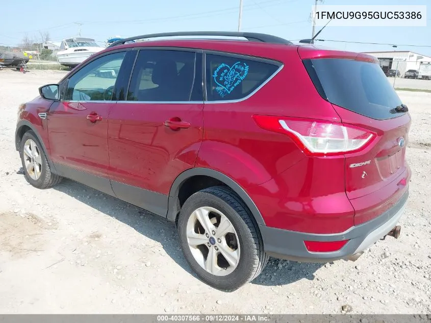 1FMCU9G95GUC53386 2016 Ford Escape Se