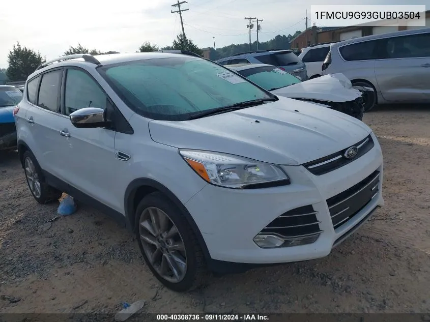 2016 Ford Escape Se VIN: 1FMCU9G93GUB03504 Lot: 40308736