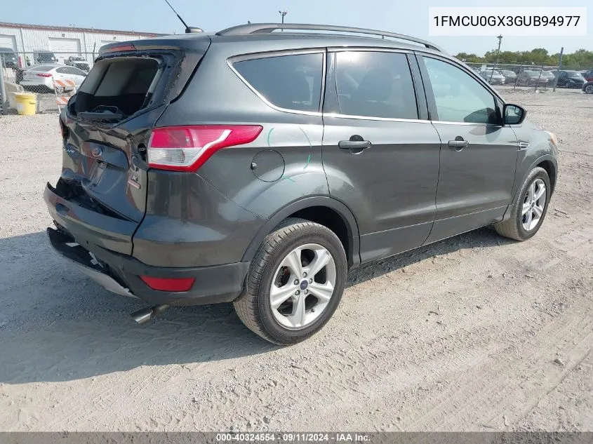 1FMCU0GX3GUB94977 2016 Ford Escape Se