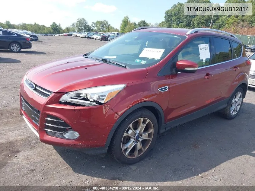 2016 Ford Escape Titanium VIN: 1FMCU9JX9GUB12814 Lot: 40334210