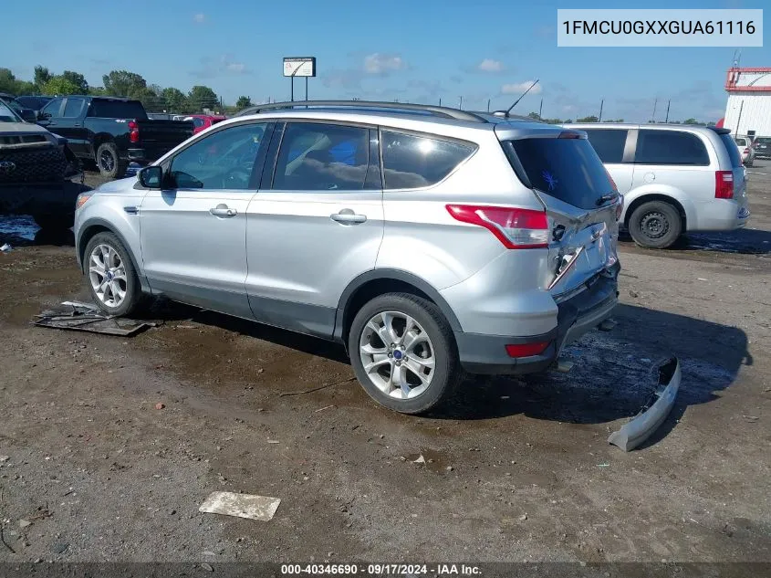 1FMCU0GXXGUA61116 2016 Ford Escape Se