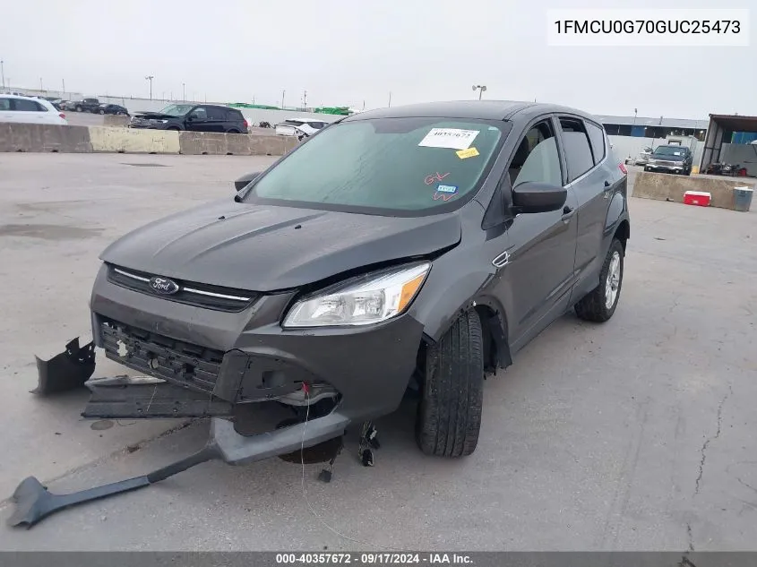 1FMCU0G70GUC25473 2016 Ford Escape Se