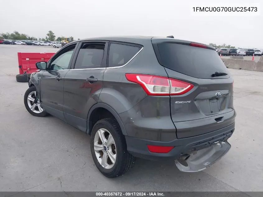 1FMCU0G70GUC25473 2016 Ford Escape Se