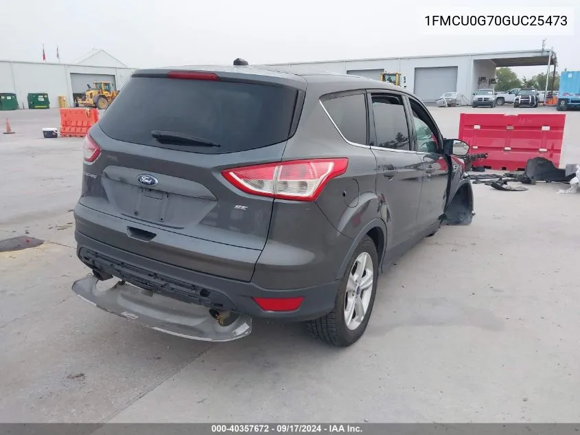 1FMCU0G70GUC25473 2016 Ford Escape Se