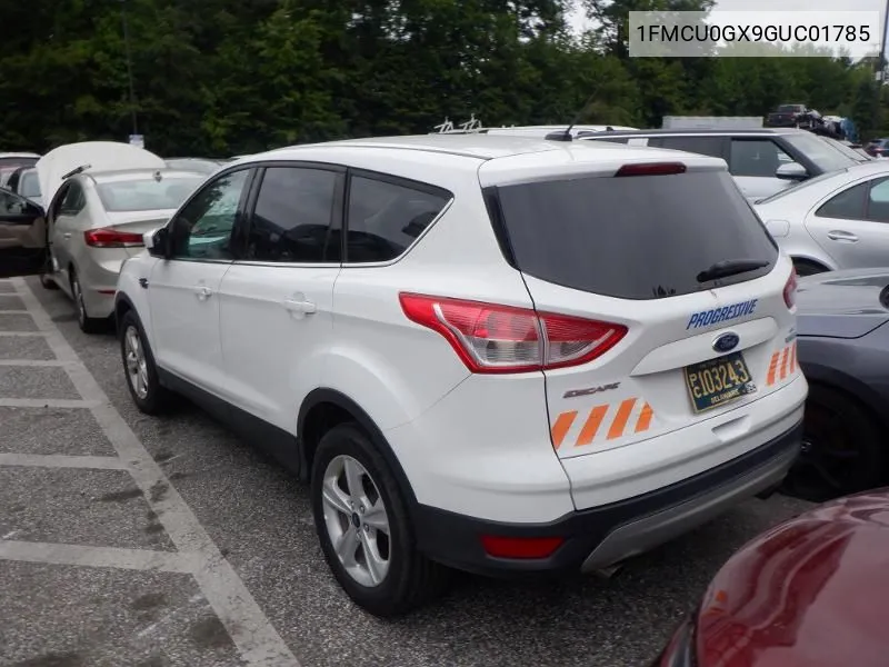 2016 Ford Escape Se VIN: 1FMCU0GX9GUC01785 Lot: 40361326