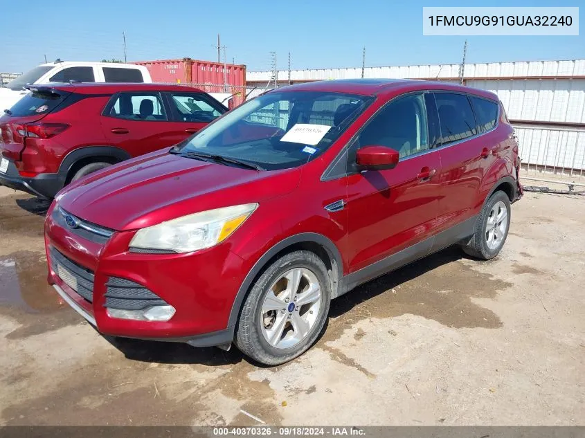 1FMCU9G91GUA32240 2016 Ford Escape Se