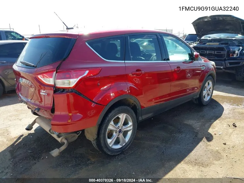 1FMCU9G91GUA32240 2016 Ford Escape Se