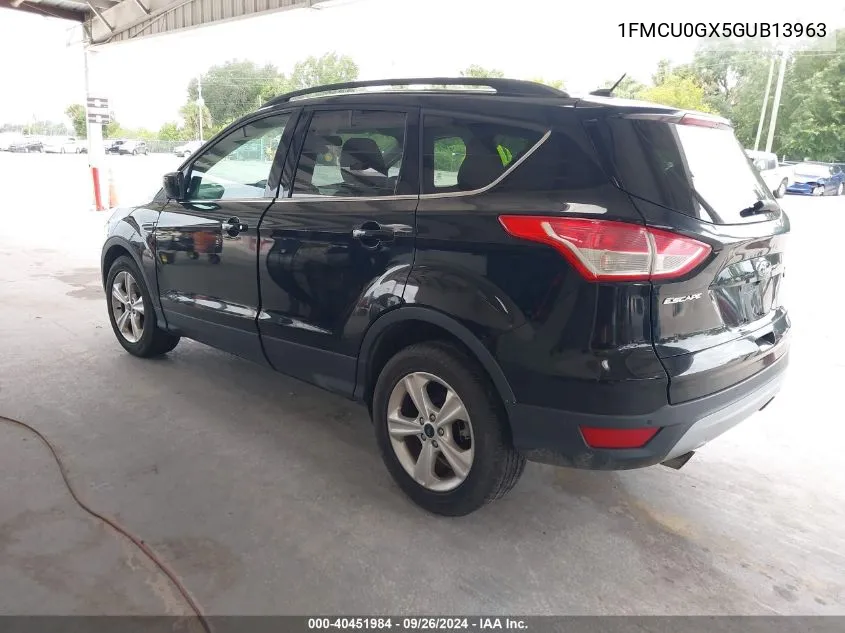 2016 Ford Escape Se VIN: 1FMCU0GX5GUB13963 Lot: 40451984