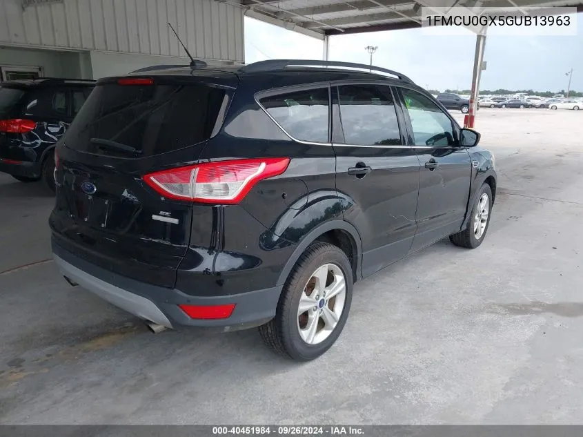 2016 Ford Escape Se VIN: 1FMCU0GX5GUB13963 Lot: 40451984