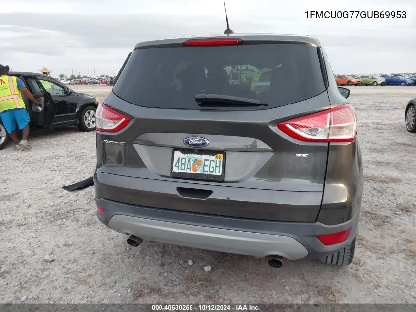 2016 Ford Escape Se VIN: 1FMCU0G77GUB69953 Lot: 40530258