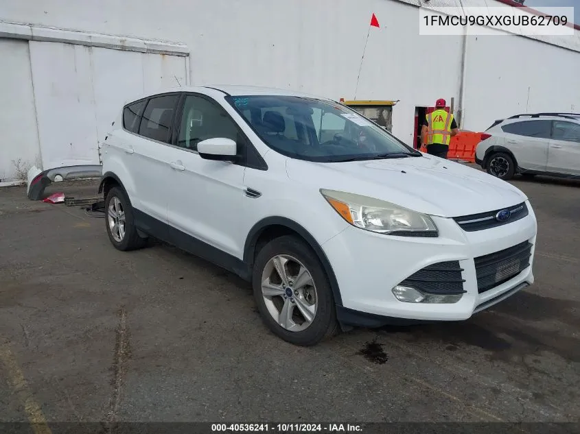 2016 Ford Escape Se VIN: 1FMCU9GXXGUB62709 Lot: 40536241