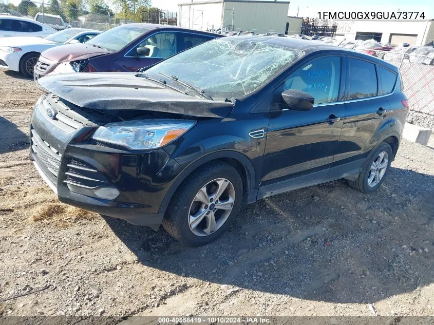 2016 Ford Escape Se VIN: 1FMCU0GX9GUA73774 Lot: 40558419