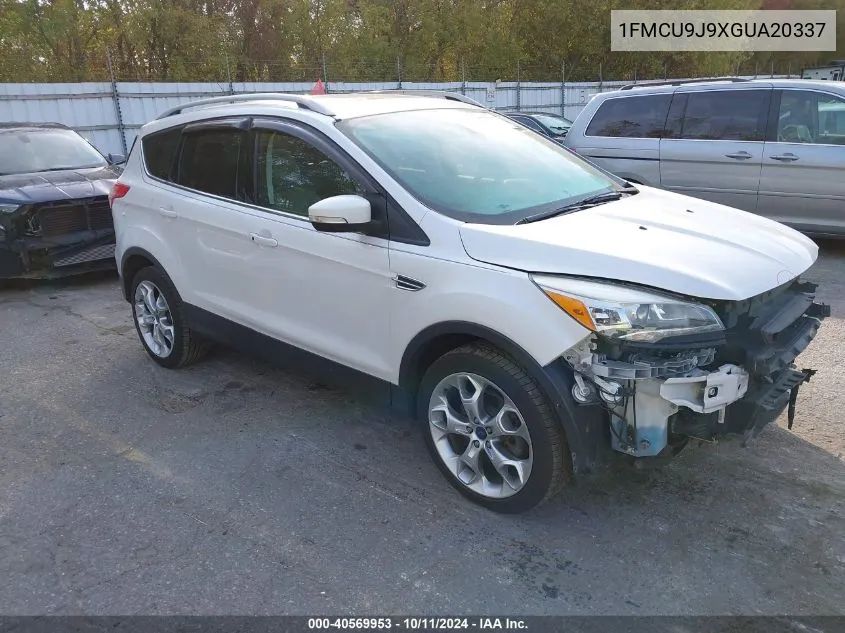 1FMCU9J9XGUA20337 2016 Ford Escape Titanium