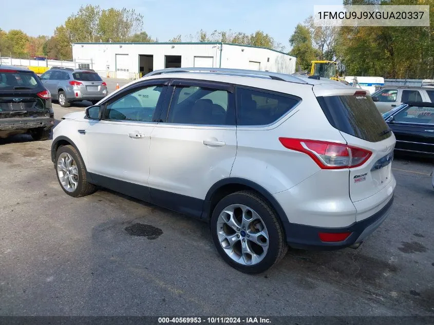 1FMCU9J9XGUA20337 2016 Ford Escape Titanium