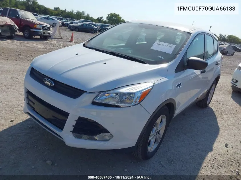 2016 Ford Escape S VIN: 1FMCU0F70GUA66133 Lot: 40587435