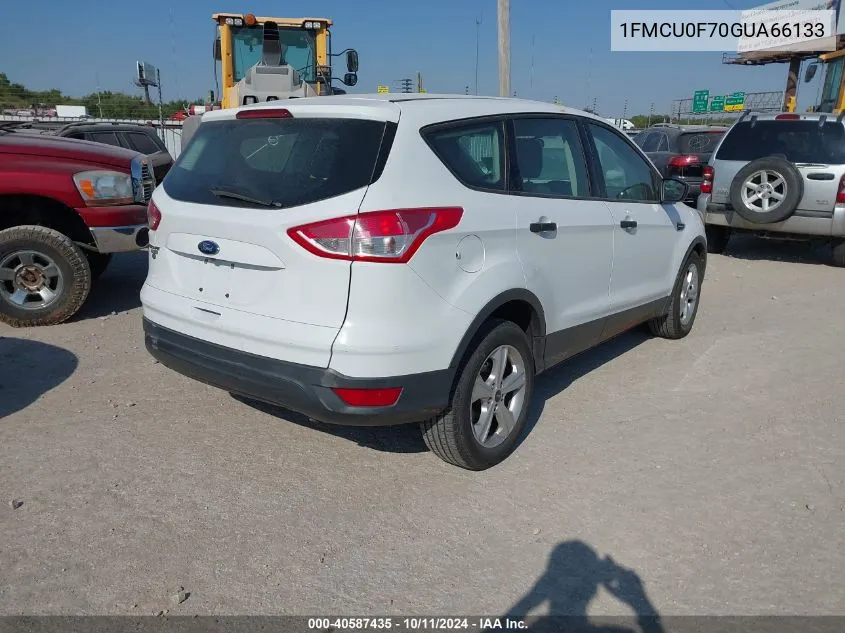 1FMCU0F70GUA66133 2016 Ford Escape S