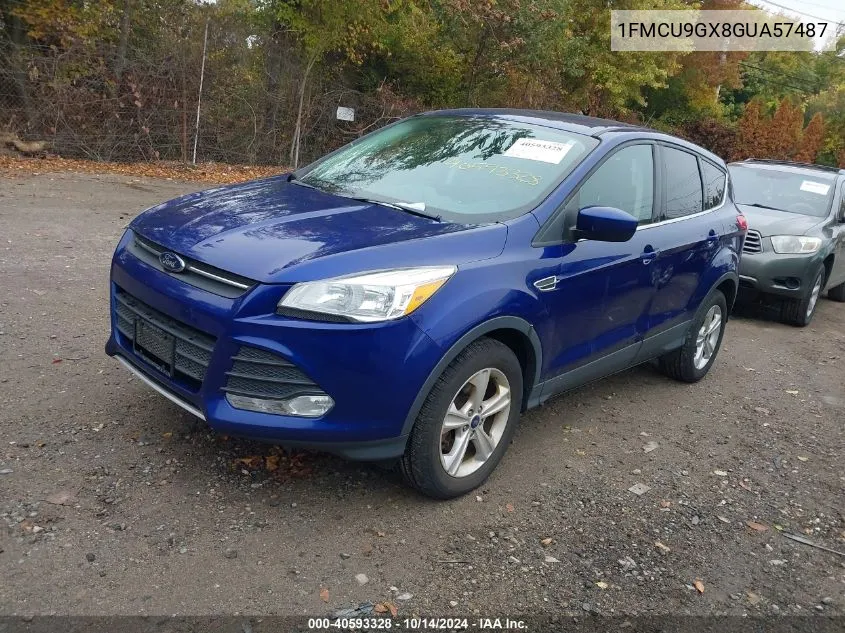 2016 Ford Escape Se VIN: 1FMCU9GX8GUA57487 Lot: 40593328